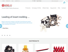 Tablet Screenshot of moulds.asia